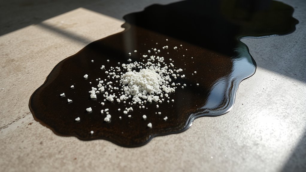 absorb oil spills quickly