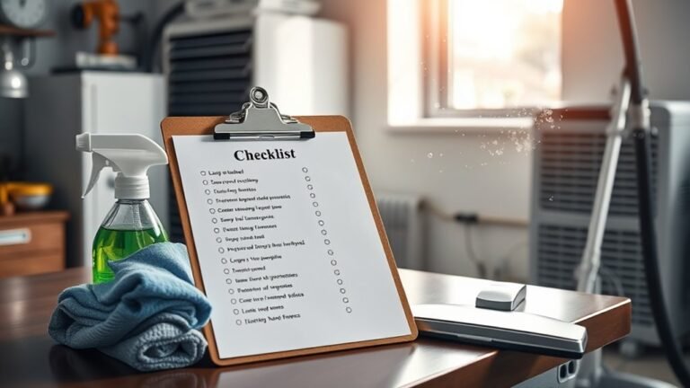 ac business cleaning checklist
