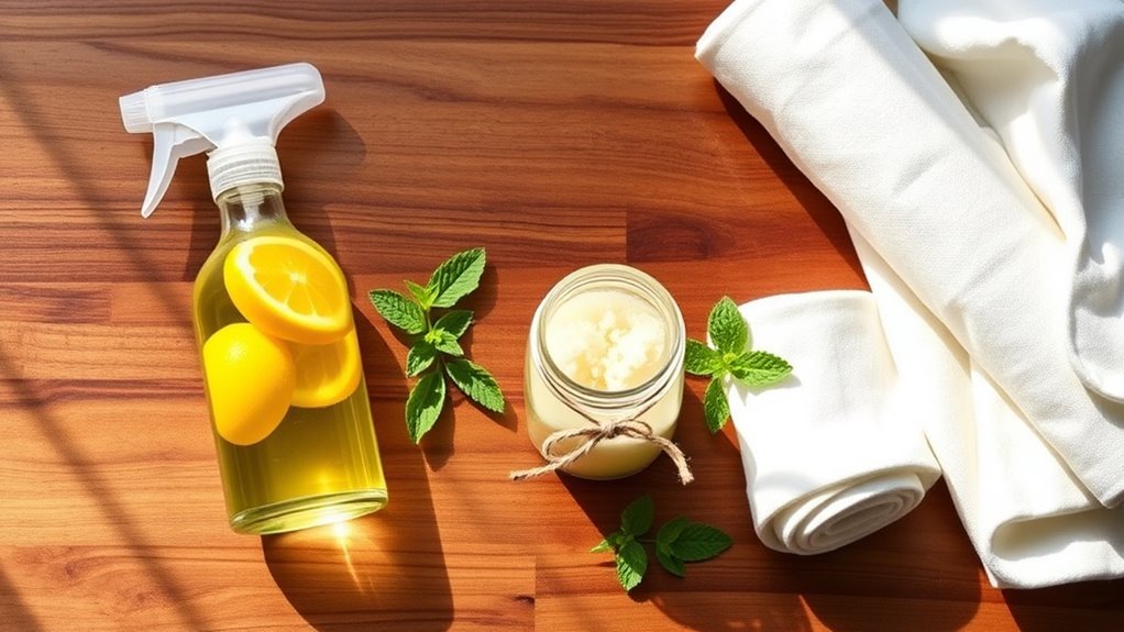 affordable homemade desk cleaners