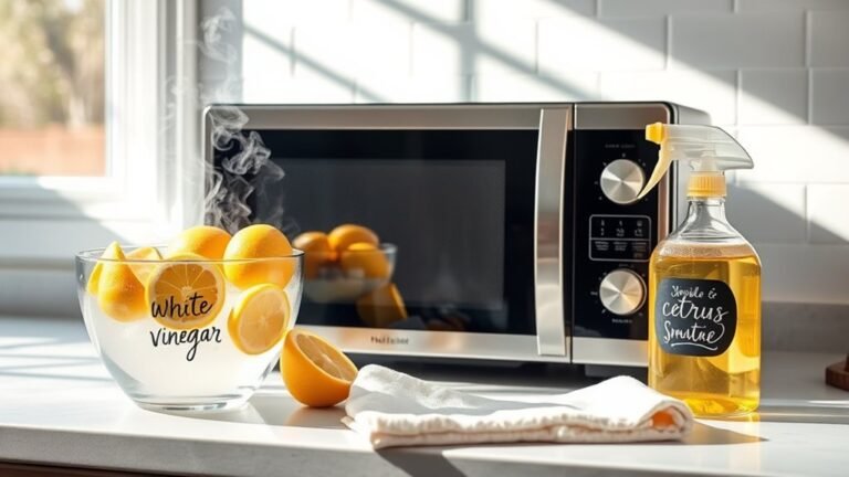 affordable homemade microwave cleaners