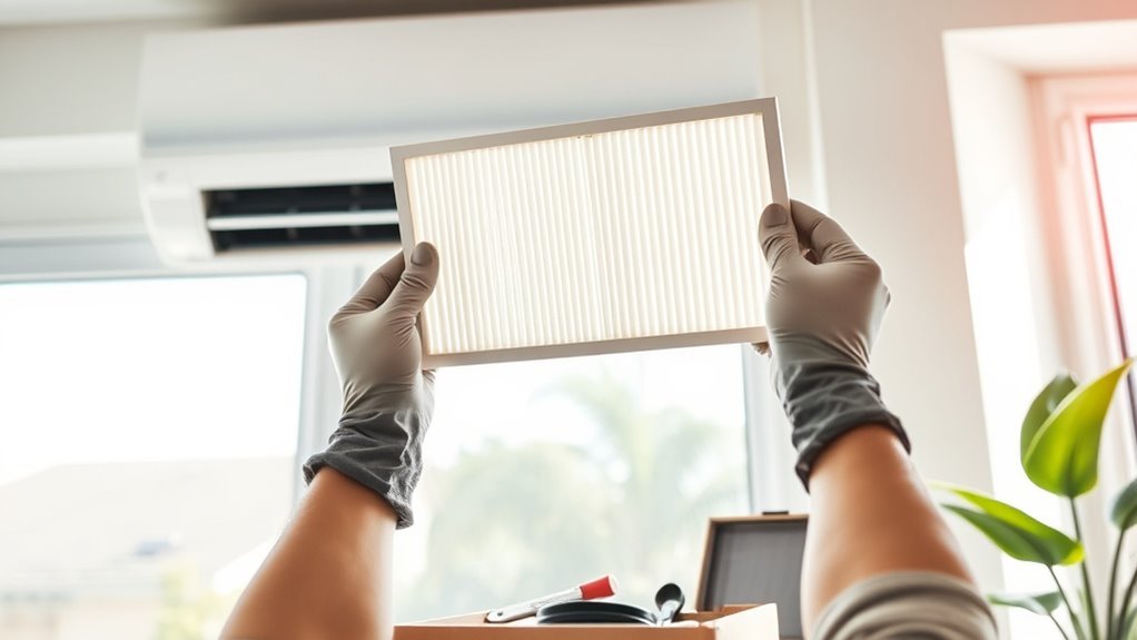 air filter maintenance steps
