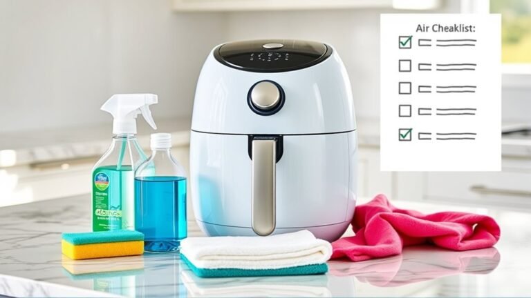 air fryer cleaning guidelines