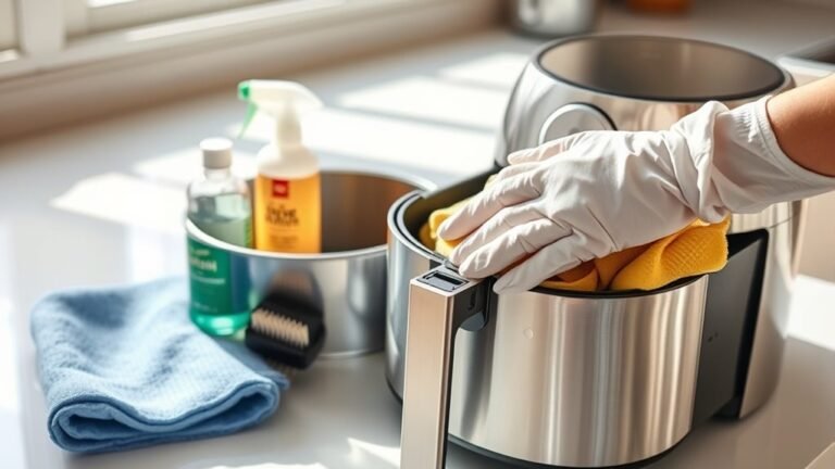 air fryer cleaning instructions