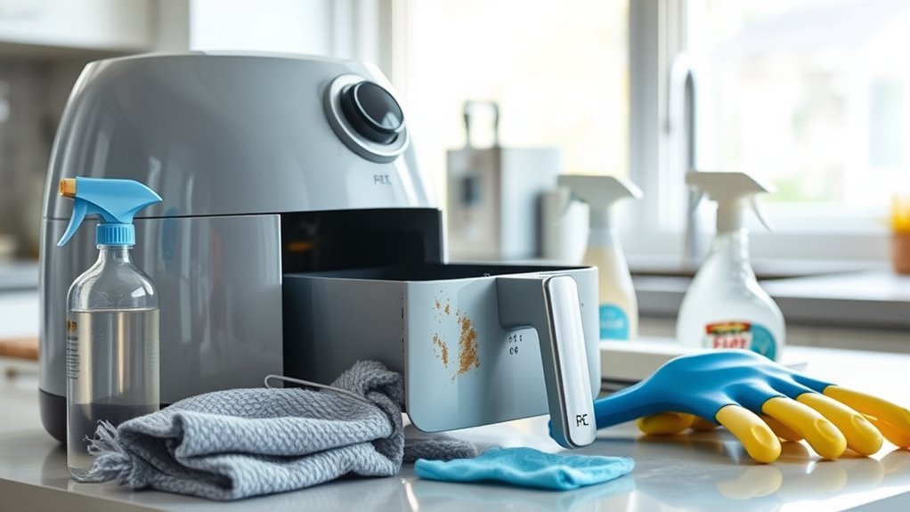 air fryer cleaning pitfalls