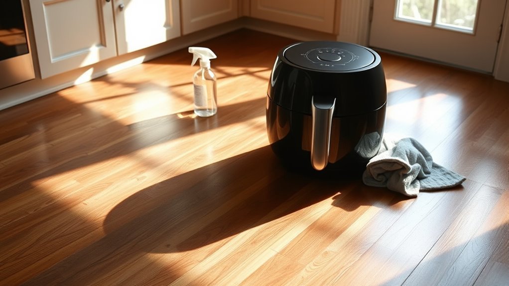 air fryer deep cleaning