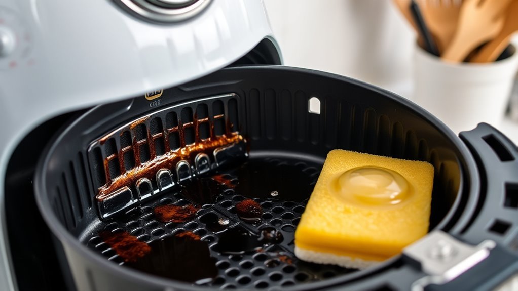 air fryer stain identification