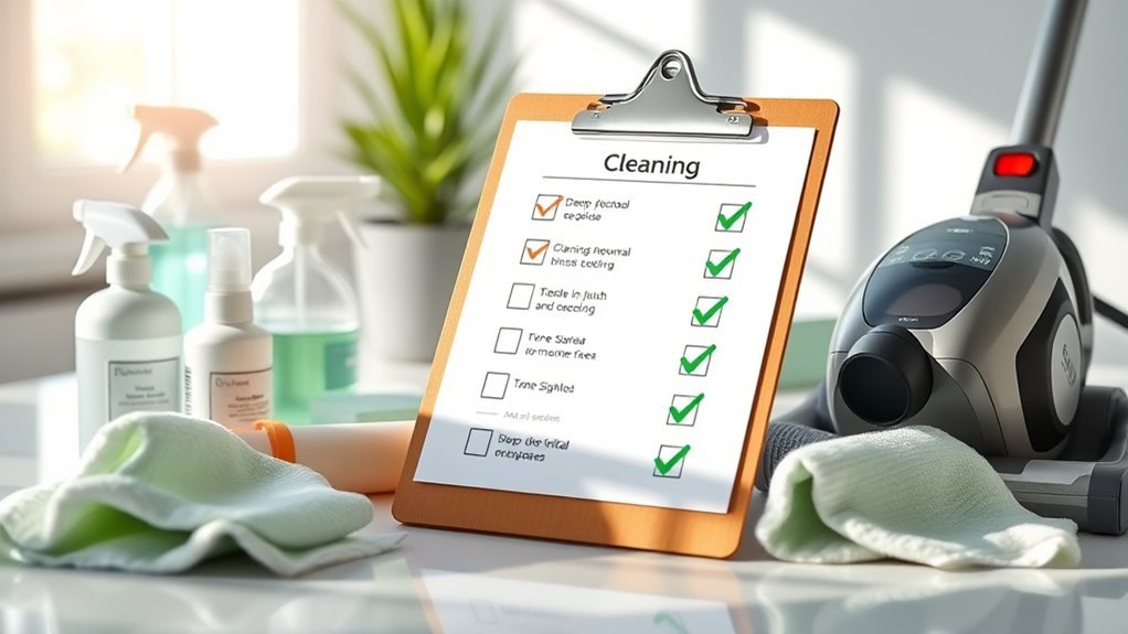 allergen cleaning protocol checklist