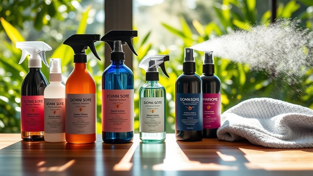 allergen eliminating fabric sprays