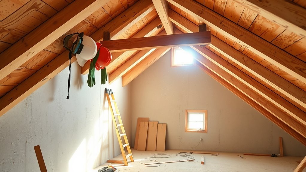 assess attic safety first