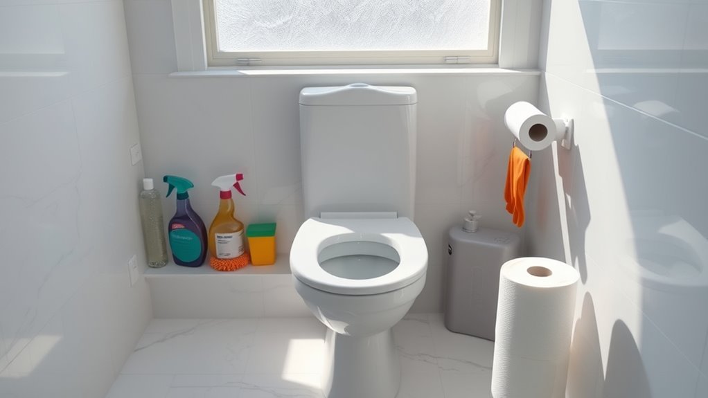 assess gather clean supplies