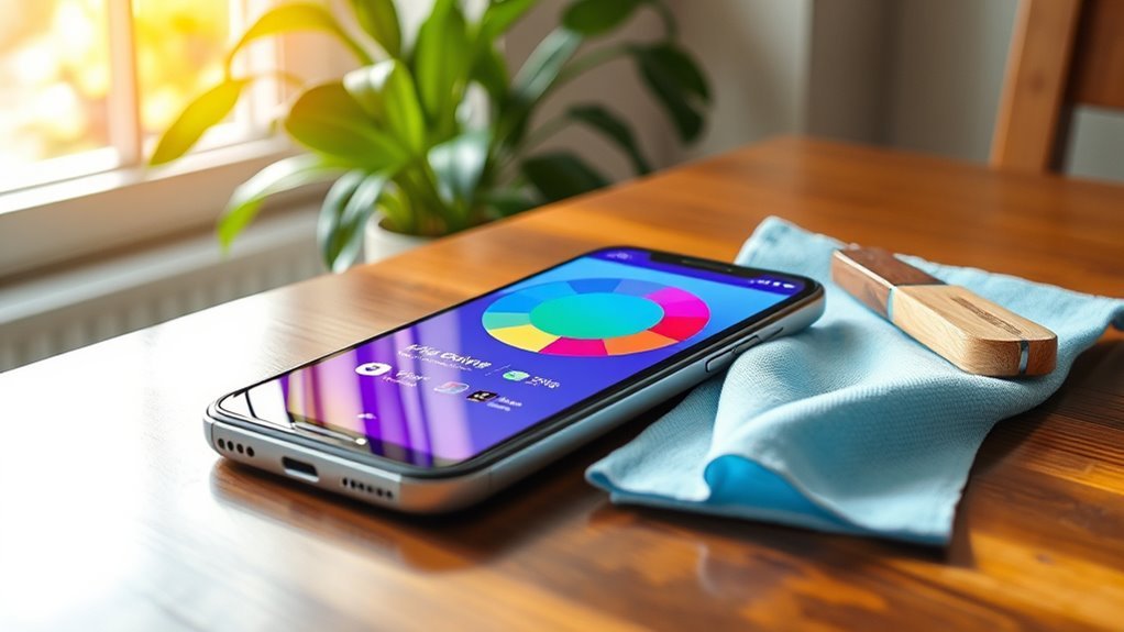 assess smartphone storage usage
