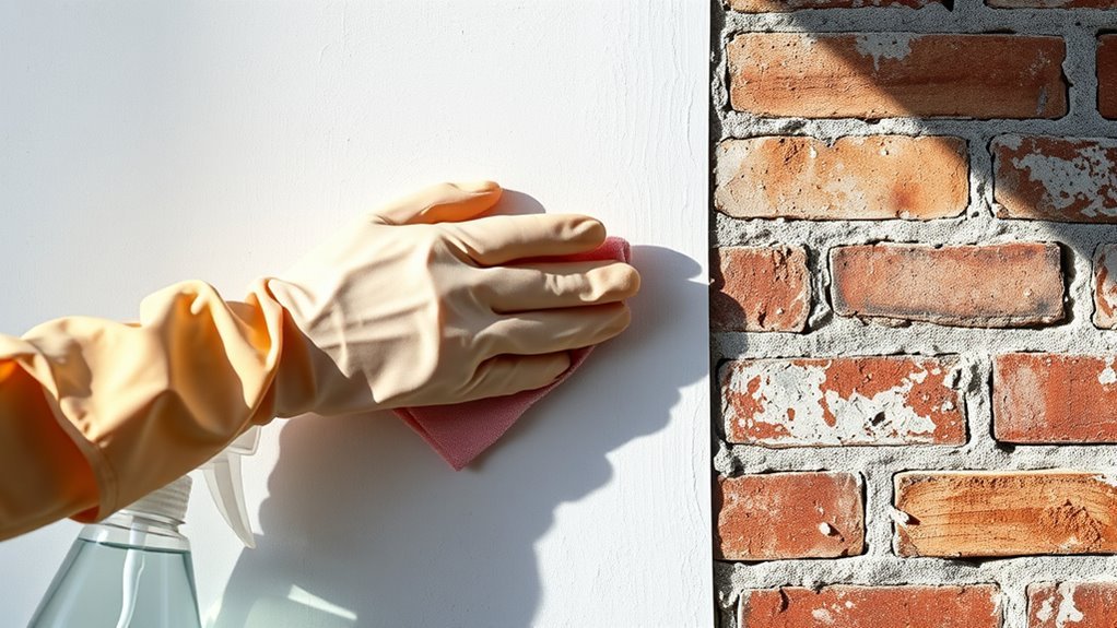 assess wall materials carefully