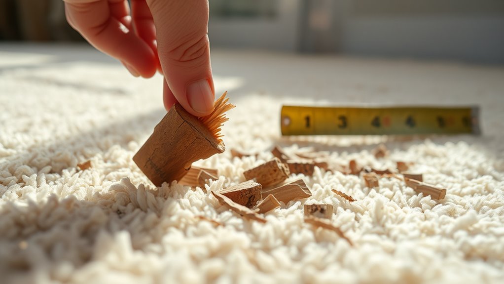 assess wood type size