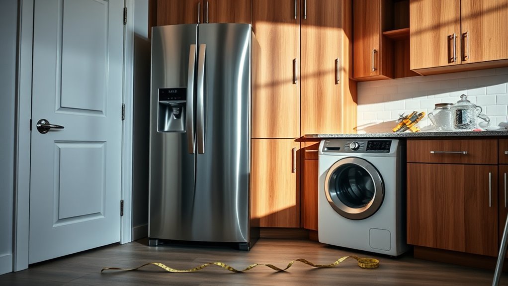 assessing appliance removal setup