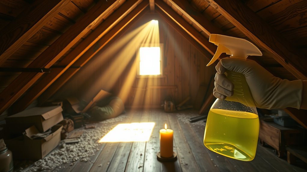 attic cleaning and deodorizing