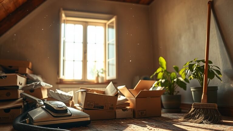 attic cleaning home tips