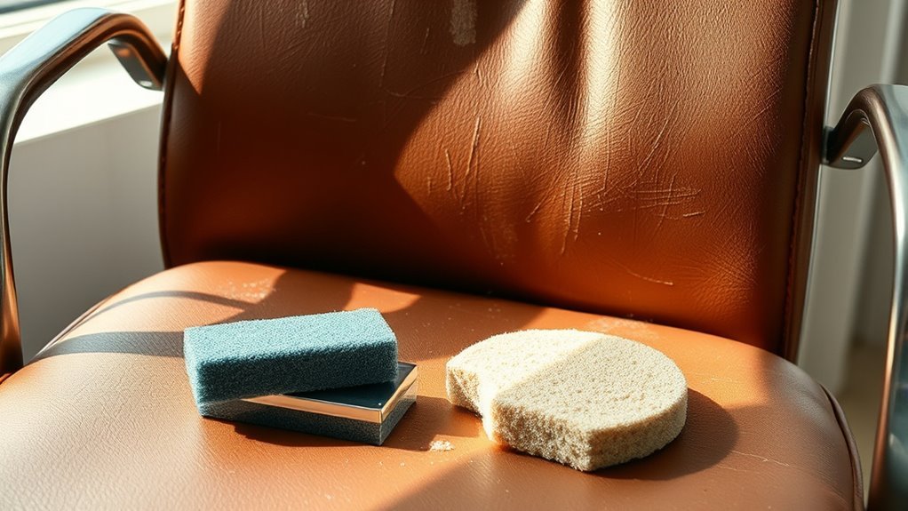 avoid abrasive cleaning tools