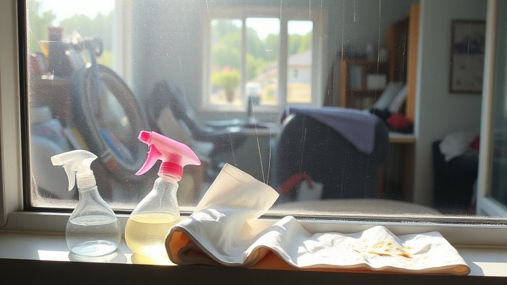 avoid cleaning window errors
