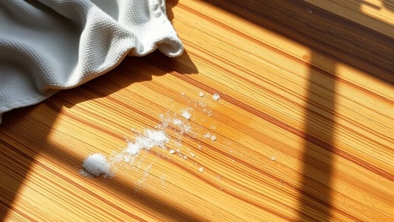 avoid damaging wood surfaces