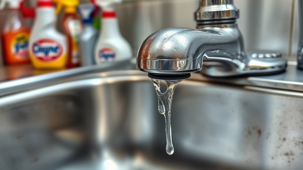avoid harsh chemical cleaners