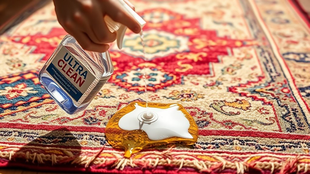 avoid harsh cleaning chemicals
