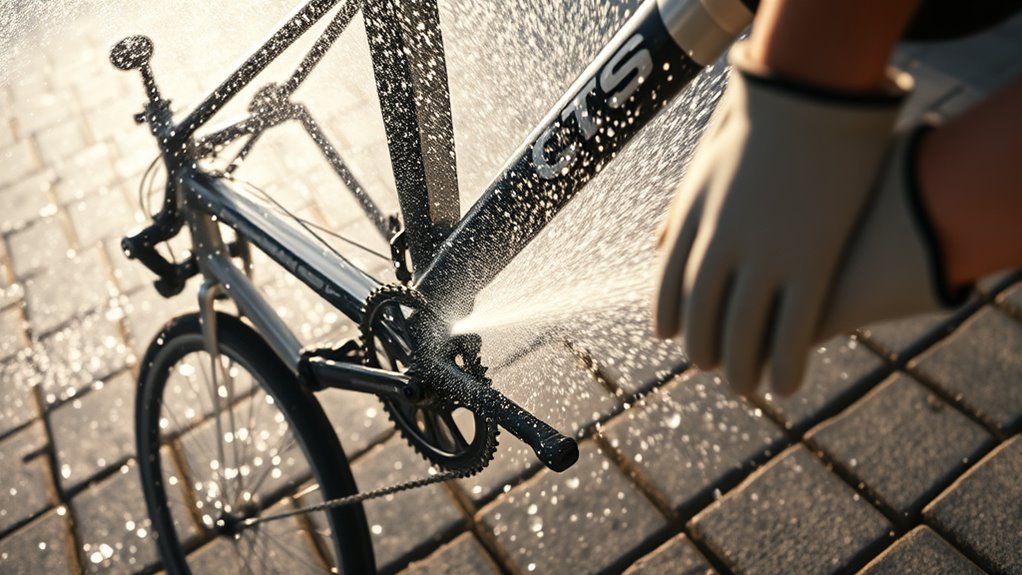avoid high pressure cleaning