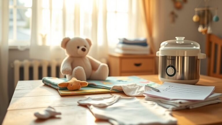 baby items cleaning checklist