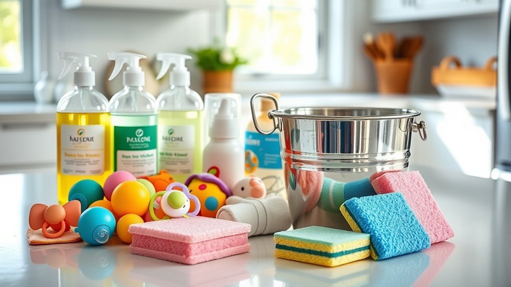 baby items deep cleaning