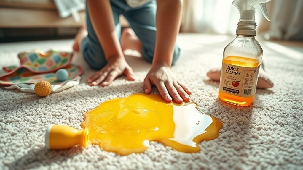 baby stain cleaning essentials