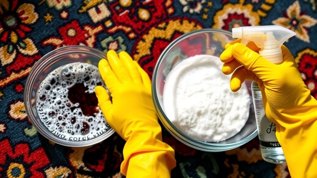 baking soda and vinegar cleaning