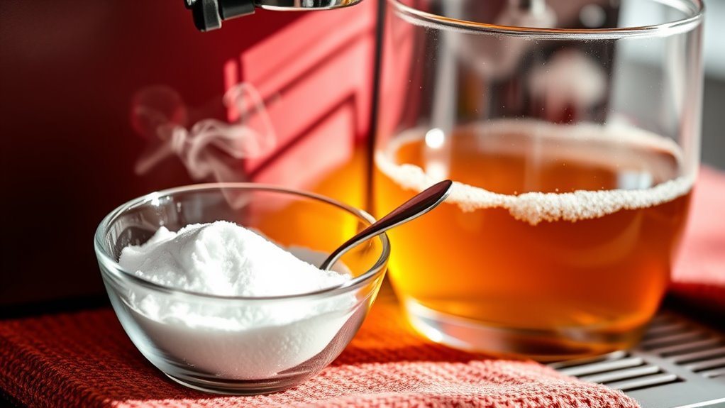 baking soda and vinegar cleaning