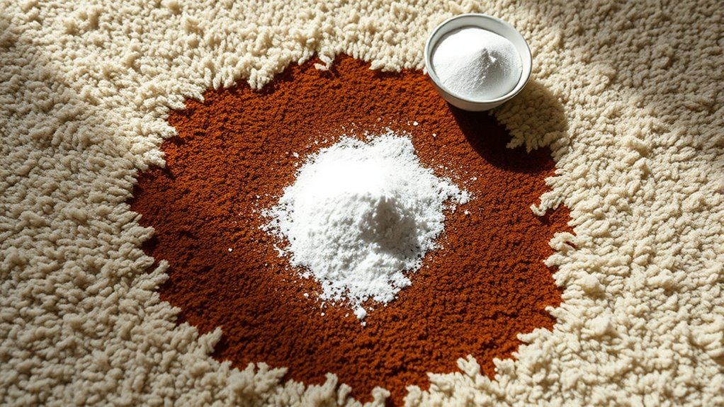 baking soda coffee stain removal