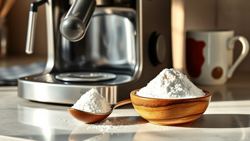 baking soda coffee stain removal