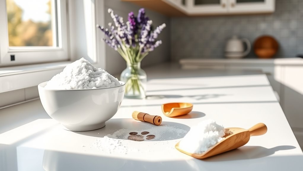 baking soda eliminates odors naturally