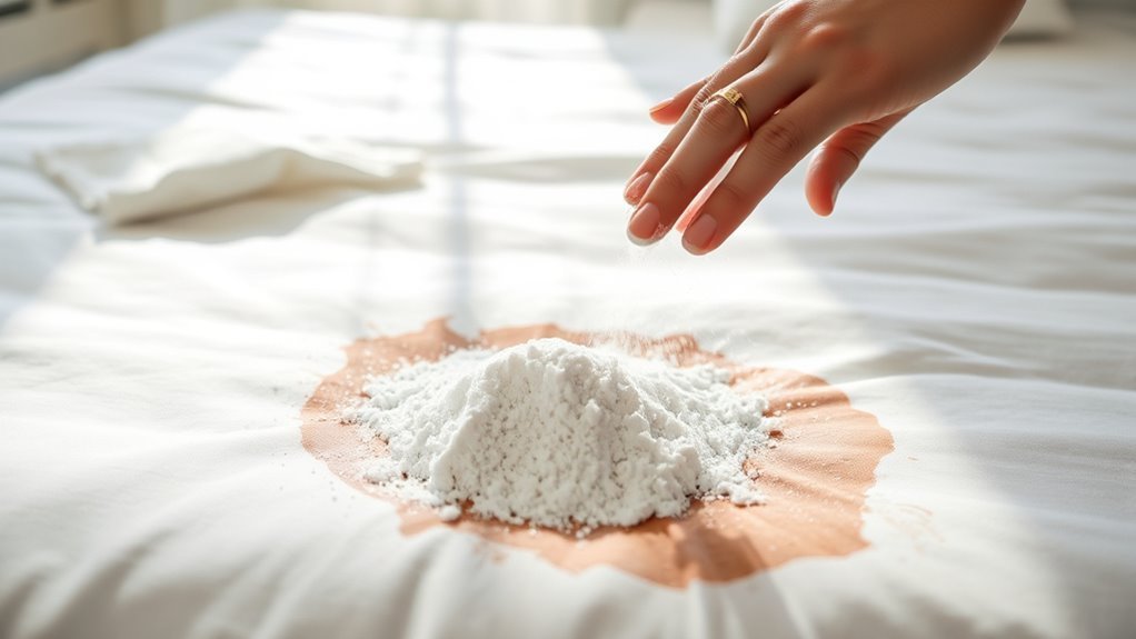 baking soda stain removal