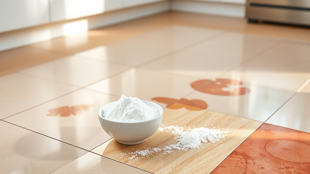 baking soda stain removal