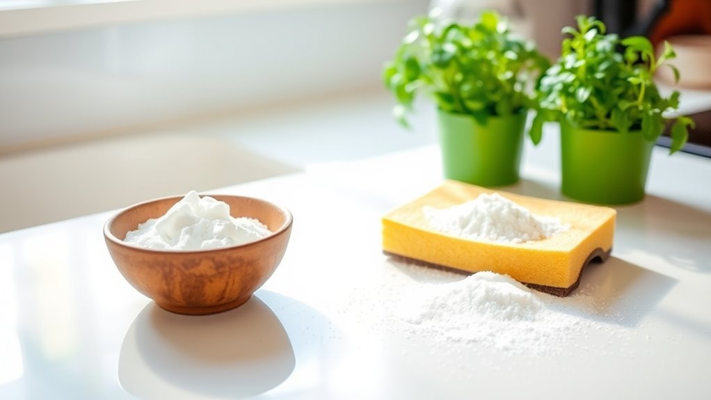 baking soda stain remover