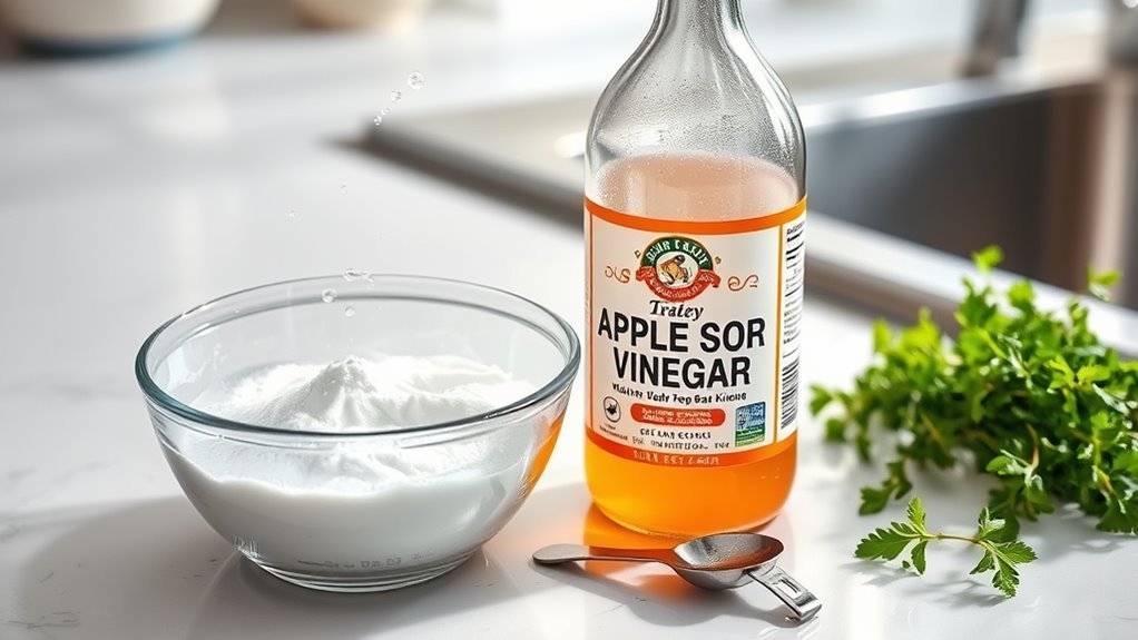 baking soda vinegar cleaner