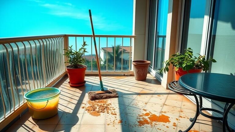 balcony cleaning errors identified