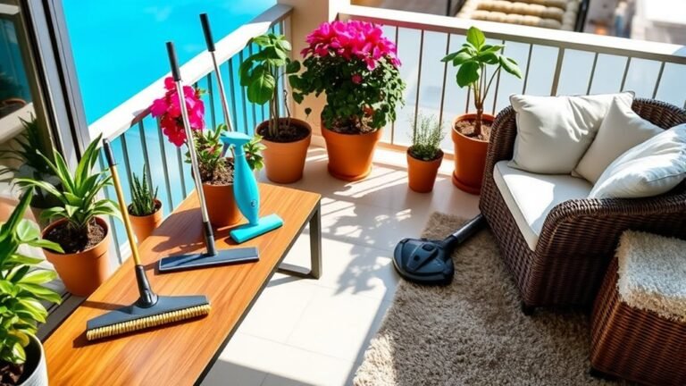 balcony deep cleaning guide
