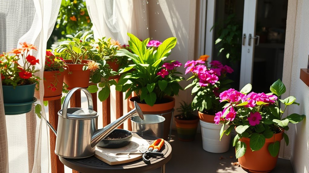balcony plant care tips