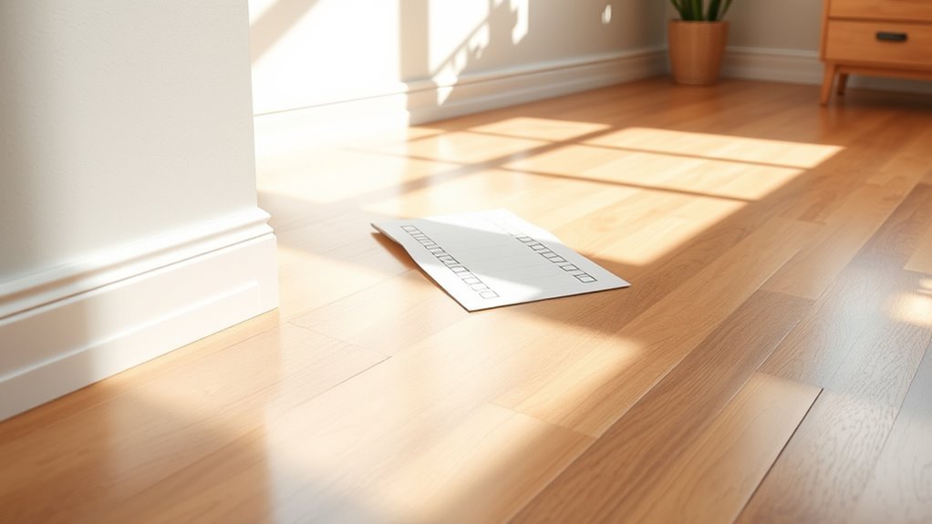 baseboard cleaning checklist guidelines