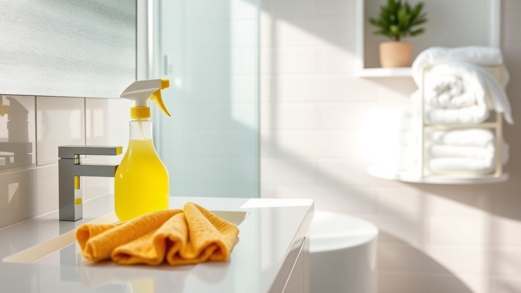 bathroom cleaning checklist essentials