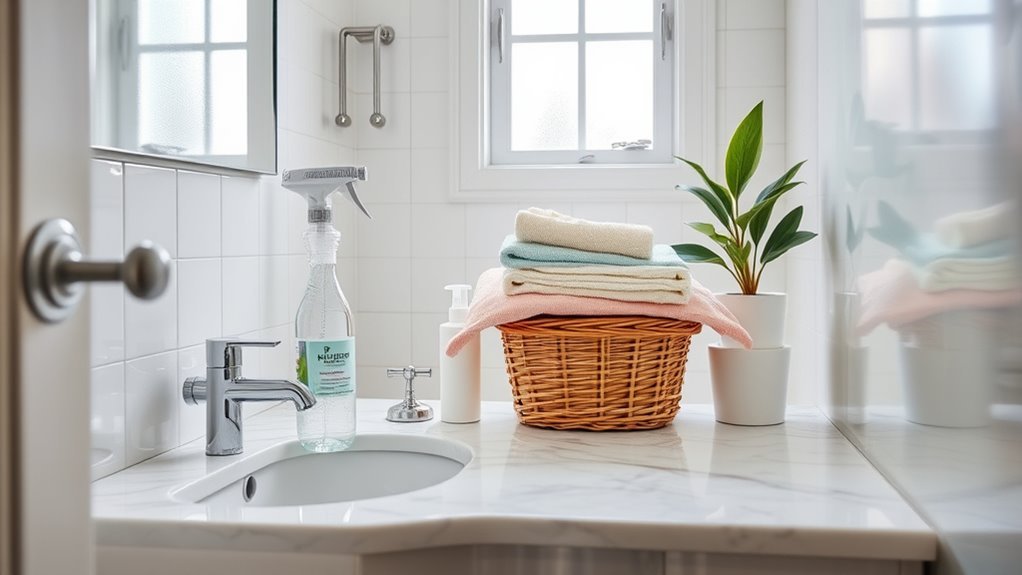 bathroom cleaning checklist essentials