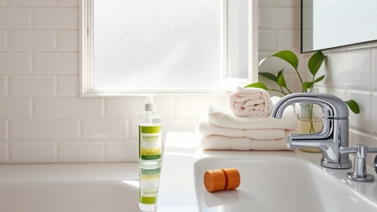 bathroom cleaning schedule established