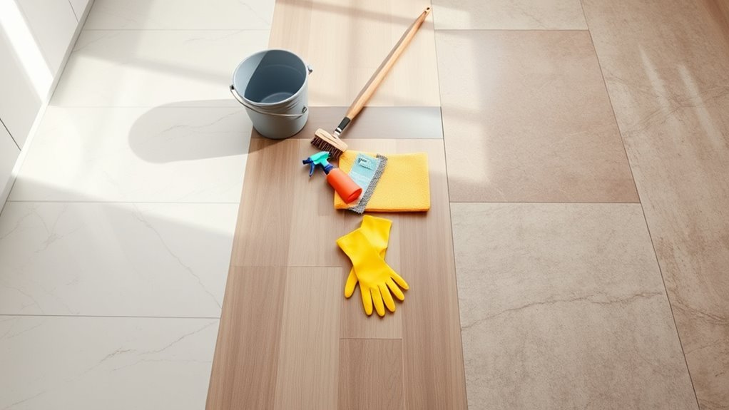 bathroom flooring maintenance guide