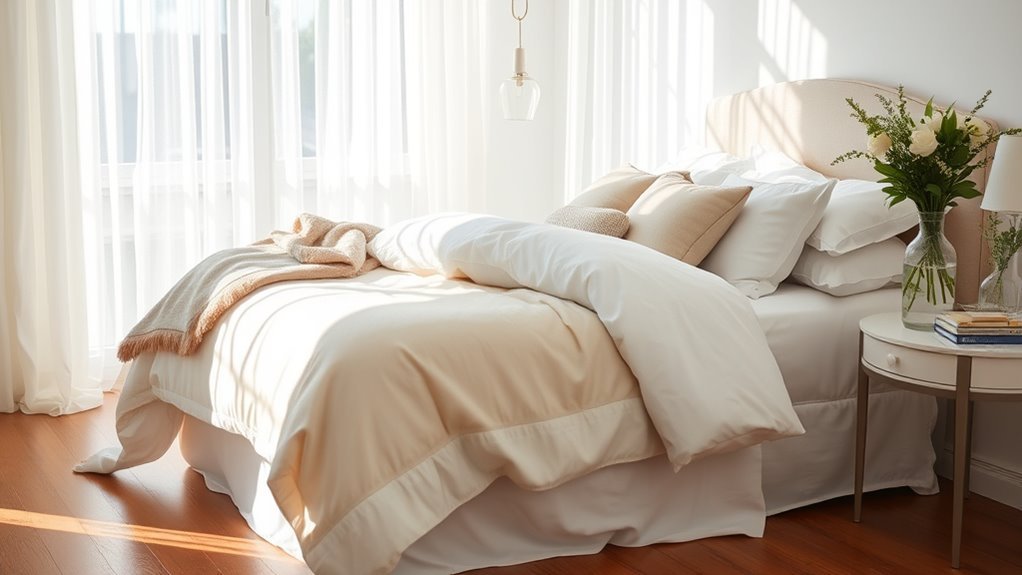 bedding care and organization
