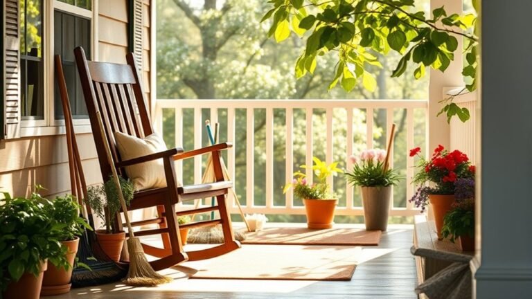benefits of front porch cleaning