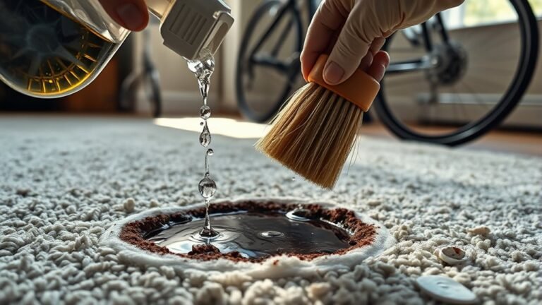 bike stains carpet removal