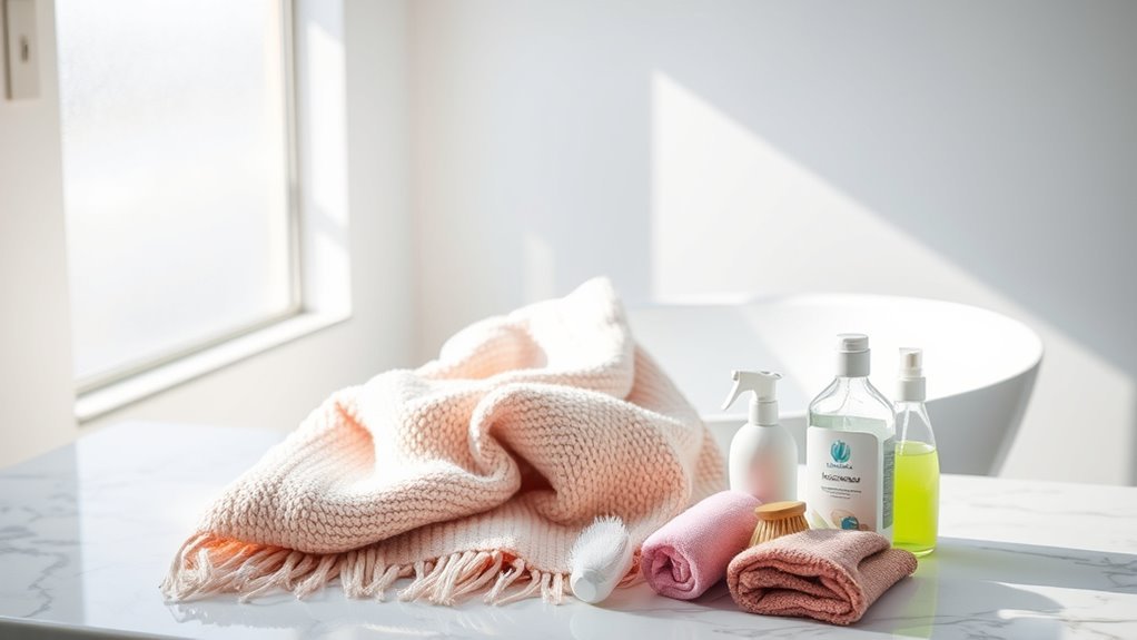 blanket washing material techniques